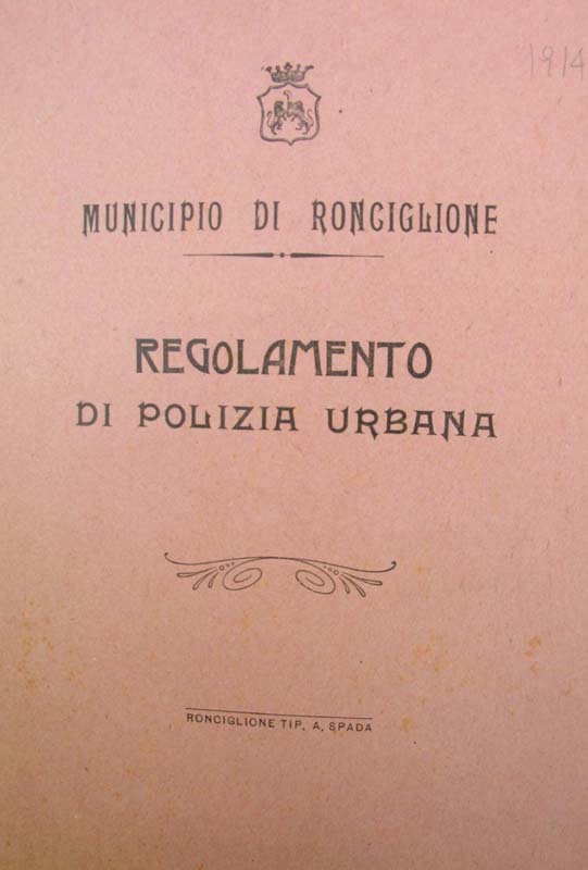 1917 -1- Municipio di Ronciglione