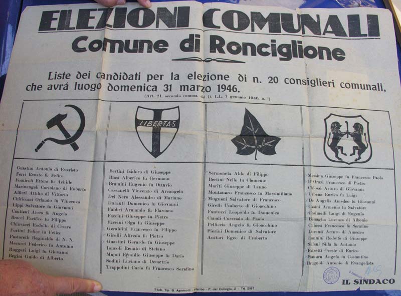 1946 -1- Comune di Ronciglione